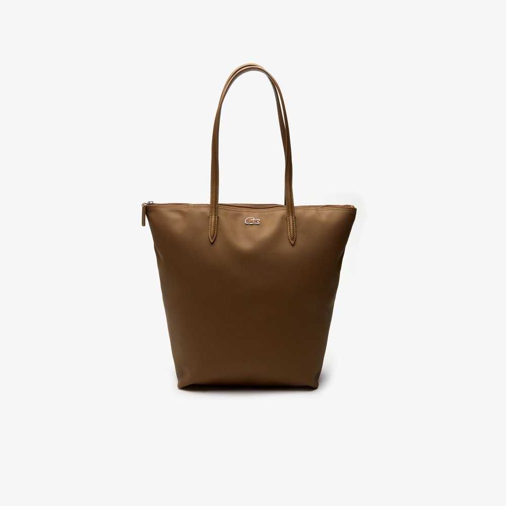 Lacoste L.12.12 Concept Vertical Zip Tote Olika Färger | KQTXG-9201