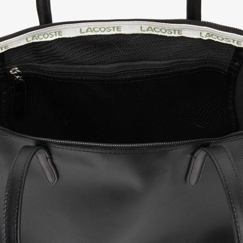 Lacoste L.12.12 Concept Zip Tote Svarta | YGICH-3207