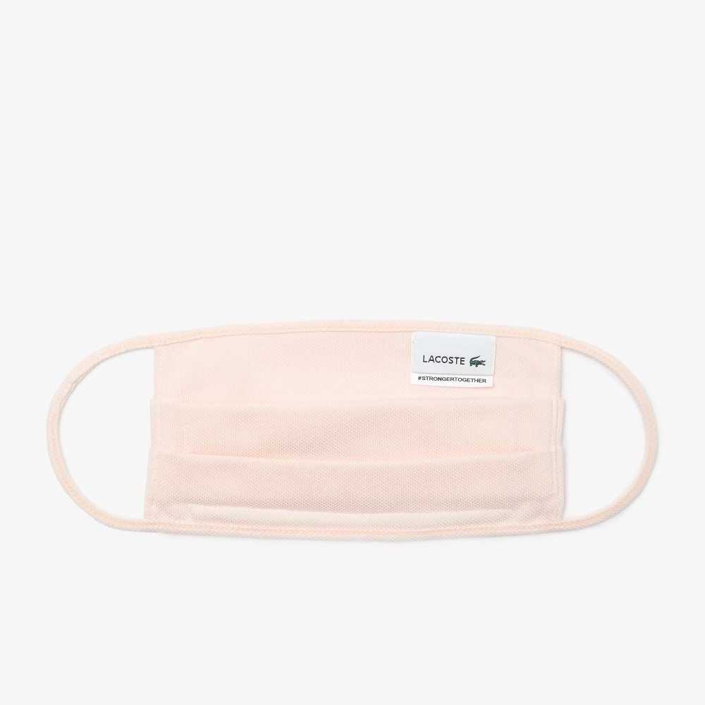 Lacoste L.12.12 Face Masks 3-Pack Ljusrosa | NPJYW-7582