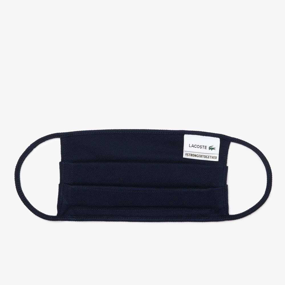 Lacoste L.12.12 Face Masks 3-Pack Marinblå Blå | FMVUS-1754