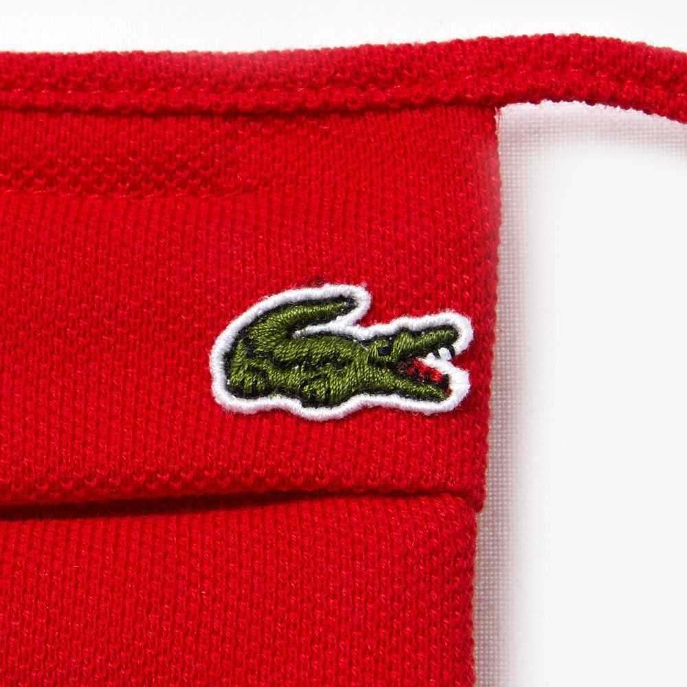 Lacoste L.12.12 Face Masks 3-Pack Röda | AUSBW-2154