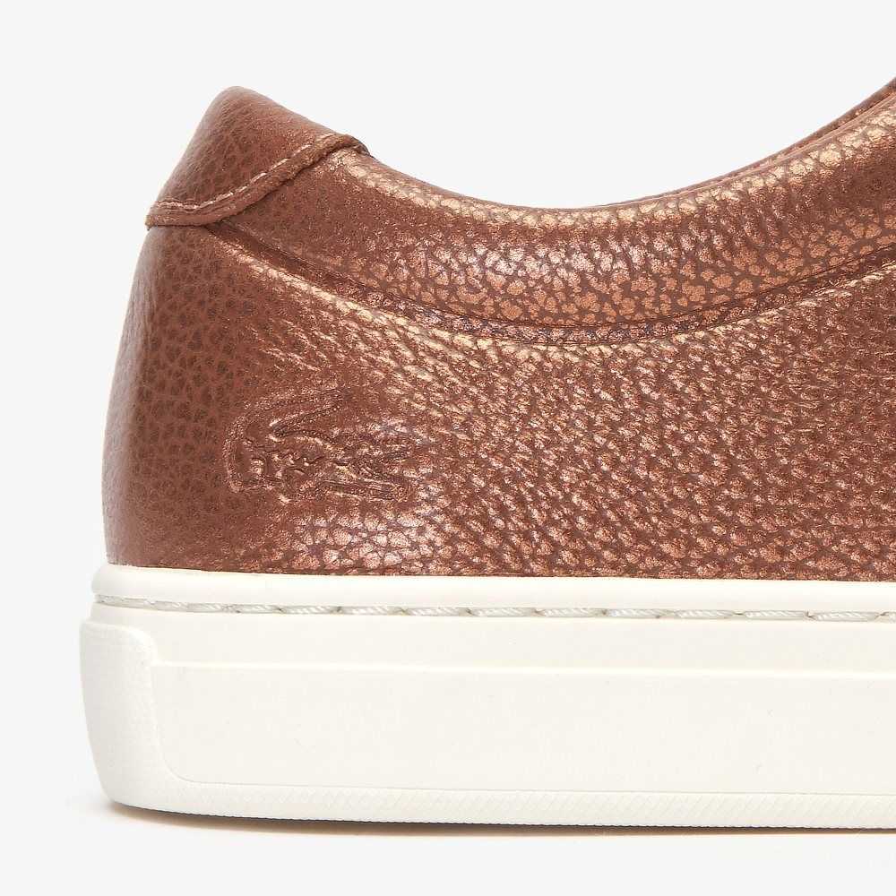 Lacoste L.12.12 Läder Trainers Vita | ZKEAT-2387