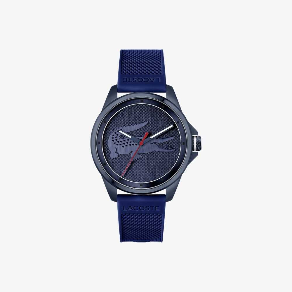 Lacoste Le Croc 3 Hands Blue Silikon Blå | YMAUH-4560