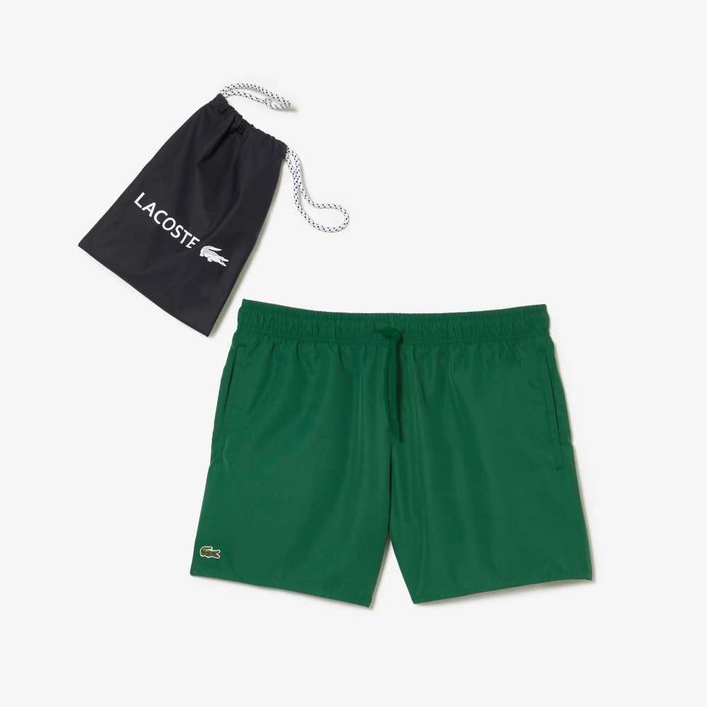 Lacoste Light Quick-Dry Swim Gröna Marinblå Blå | ZNROC-3742