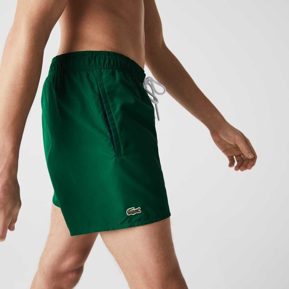 Lacoste Light Quick-Dry Swim Gröna Marinblå Blå | ZNROC-3742