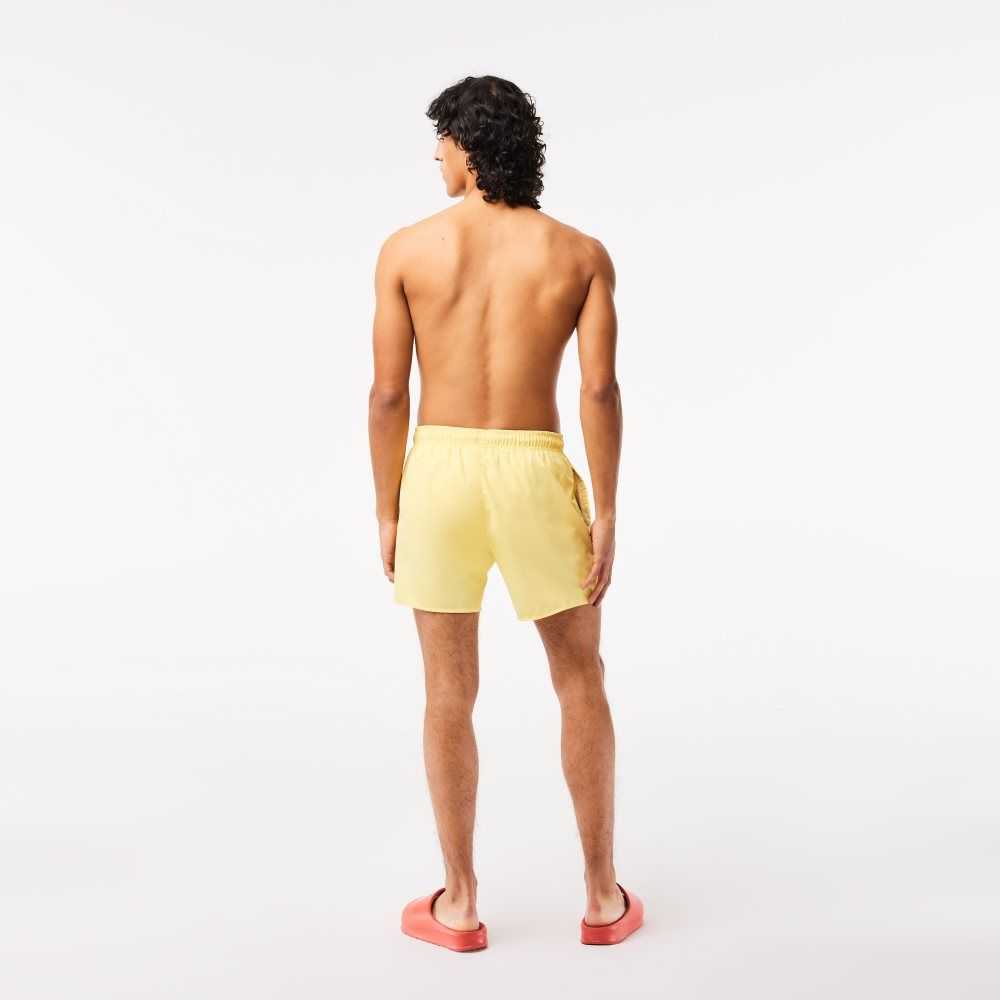 Lacoste Light Quick-Dry Swim Gula Gröna | KAOQU-3869