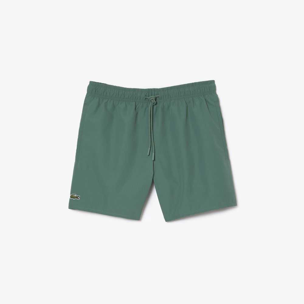 Lacoste Light Quick-Dry Swim Khaki Gröna Gröna | DYOLT-9508