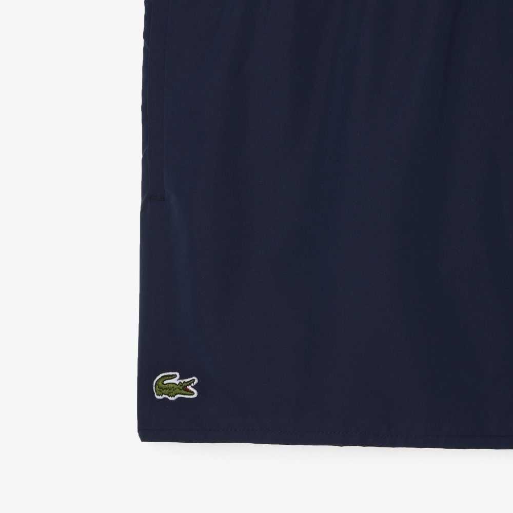 Lacoste Light Quick-Dry Swim Marinblå Blå Gröna | LJGXU-4862