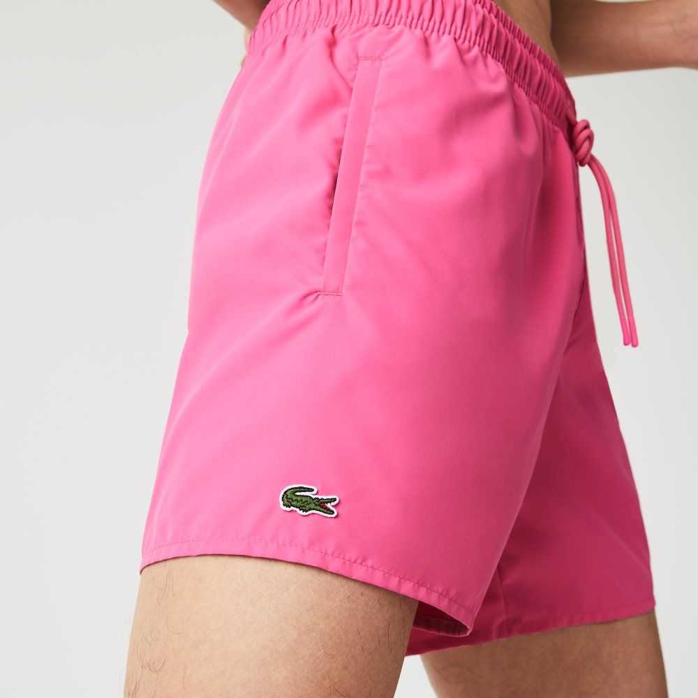 Lacoste Light Quick-Dry Swim Rosa Gröna | KCWSP-8902