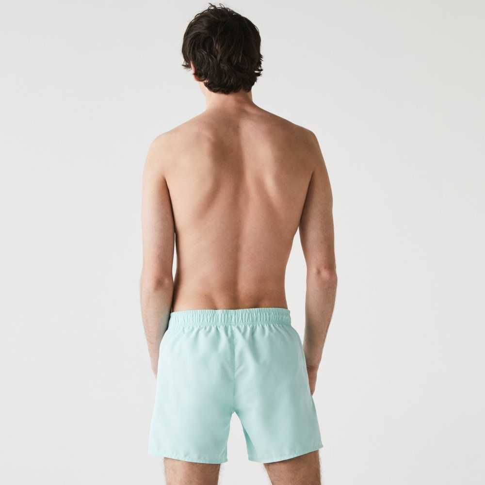 Lacoste Light Quick-Dry Swim Turkos Gröna | ORPMV-4620