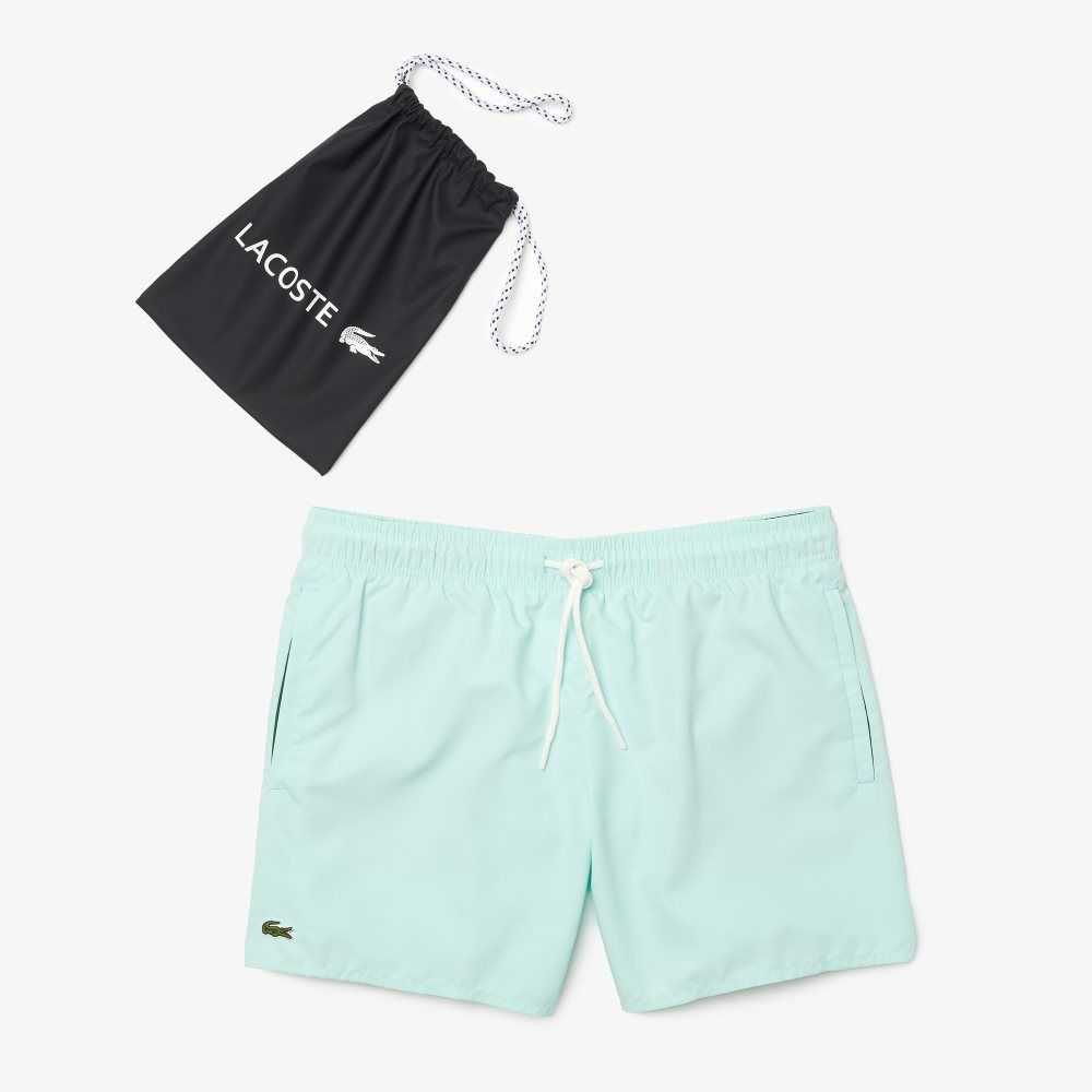 Lacoste Light Quick-Dry Swim Turkos Gröna | ORPMV-4620