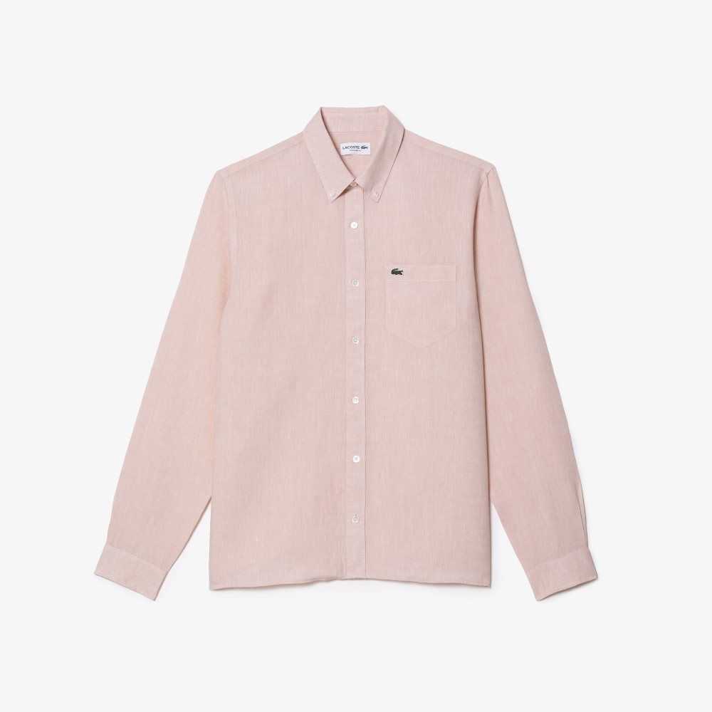 Lacoste Linen Ljusrosa | TJFDO-3790