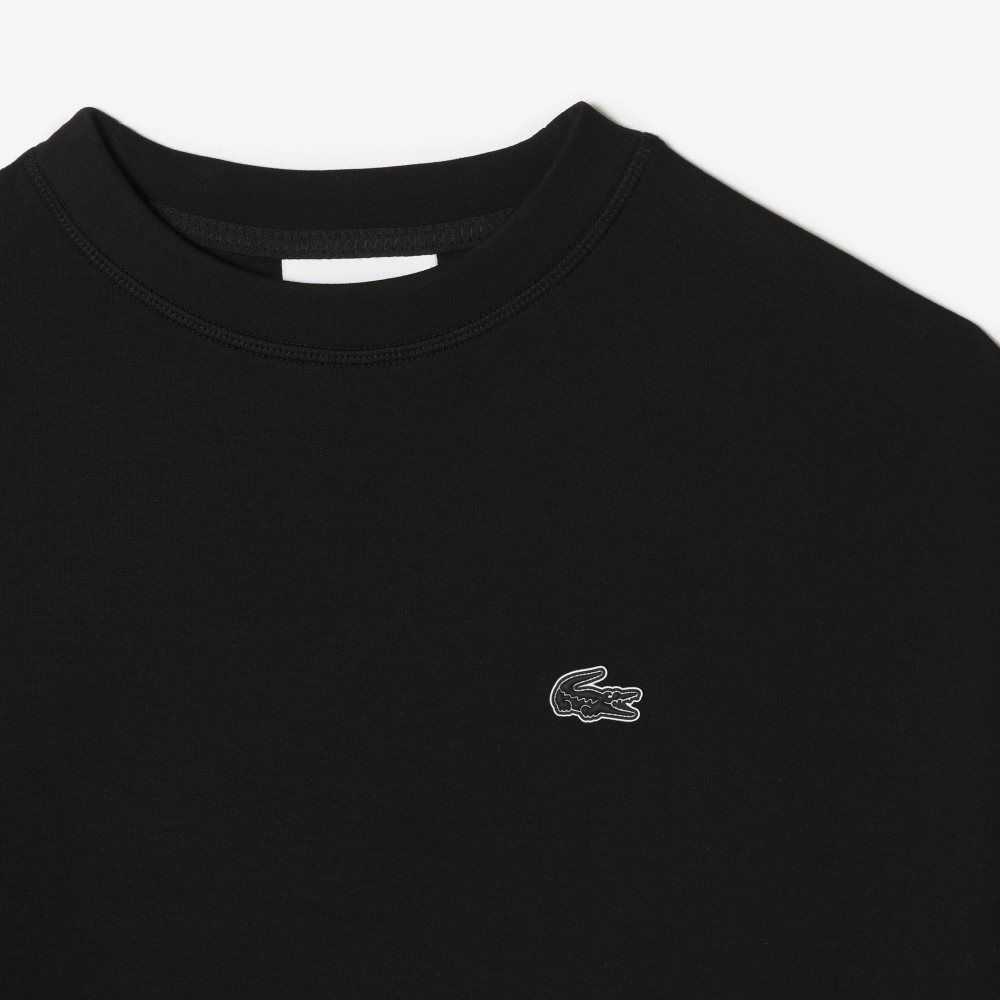 Lacoste Logo Back Svarta | UQKJW-5726