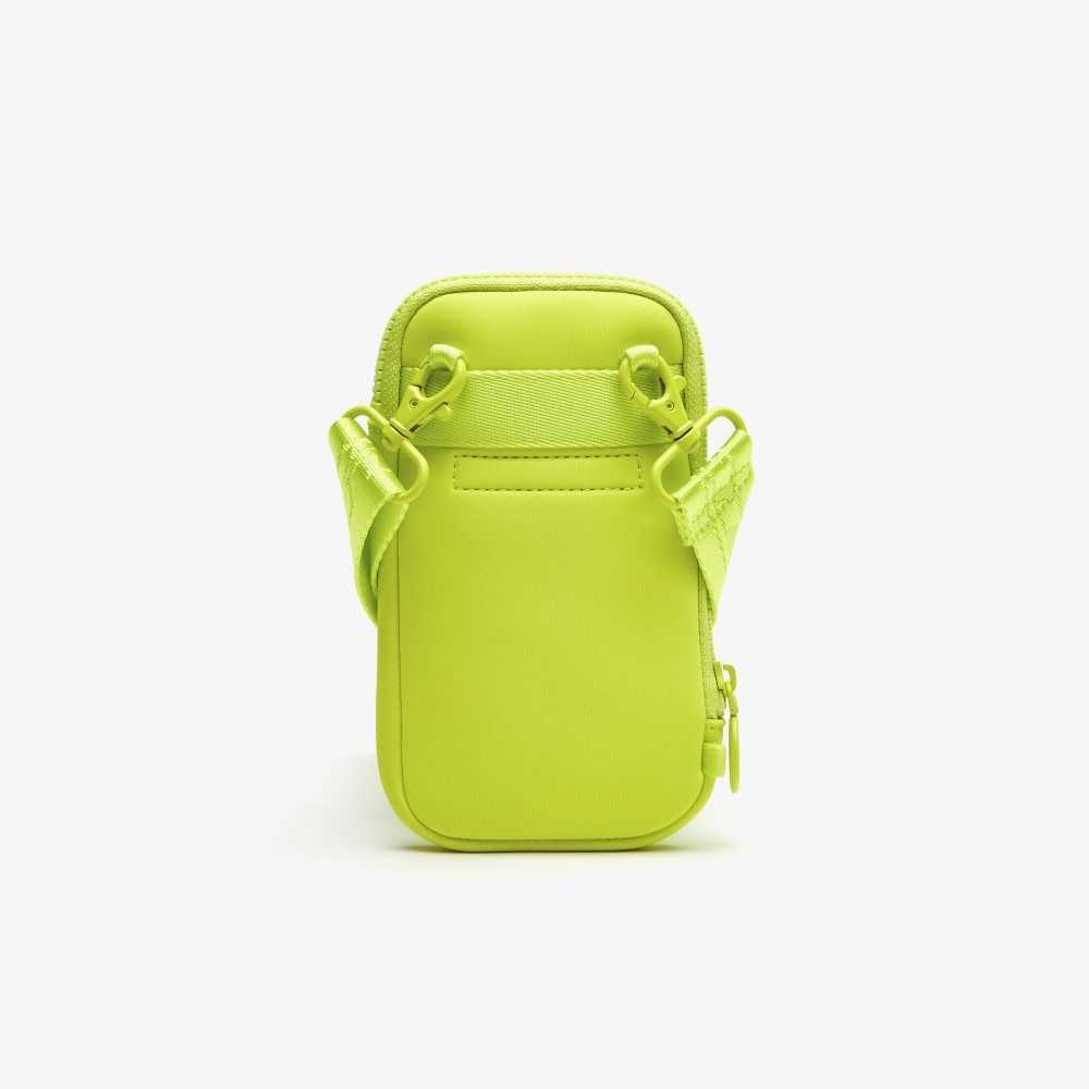 Lacoste Logo Rem Smartphone Holder Ljusgröna | JLEWT-6421