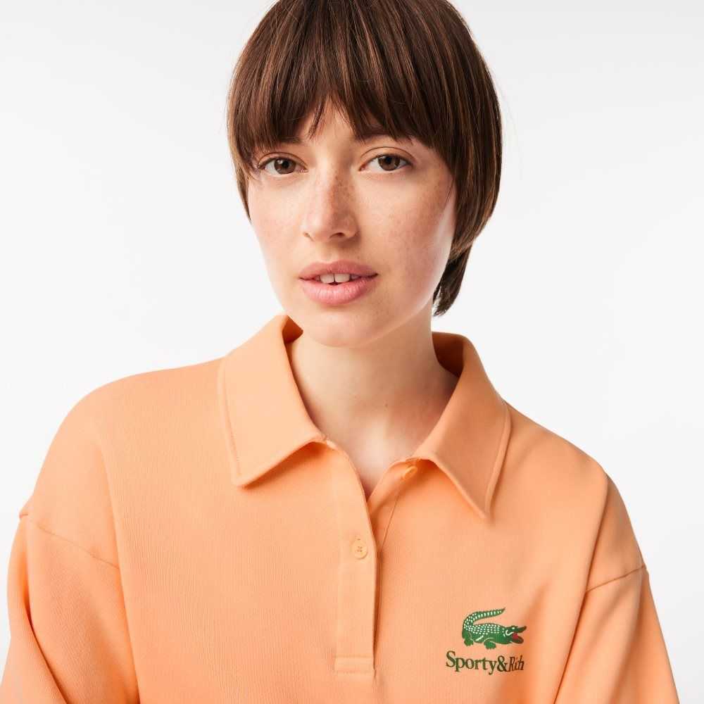 Lacoste Long Sleeve x Sportiga & Rich Ljusorange | PZFLJ-2579