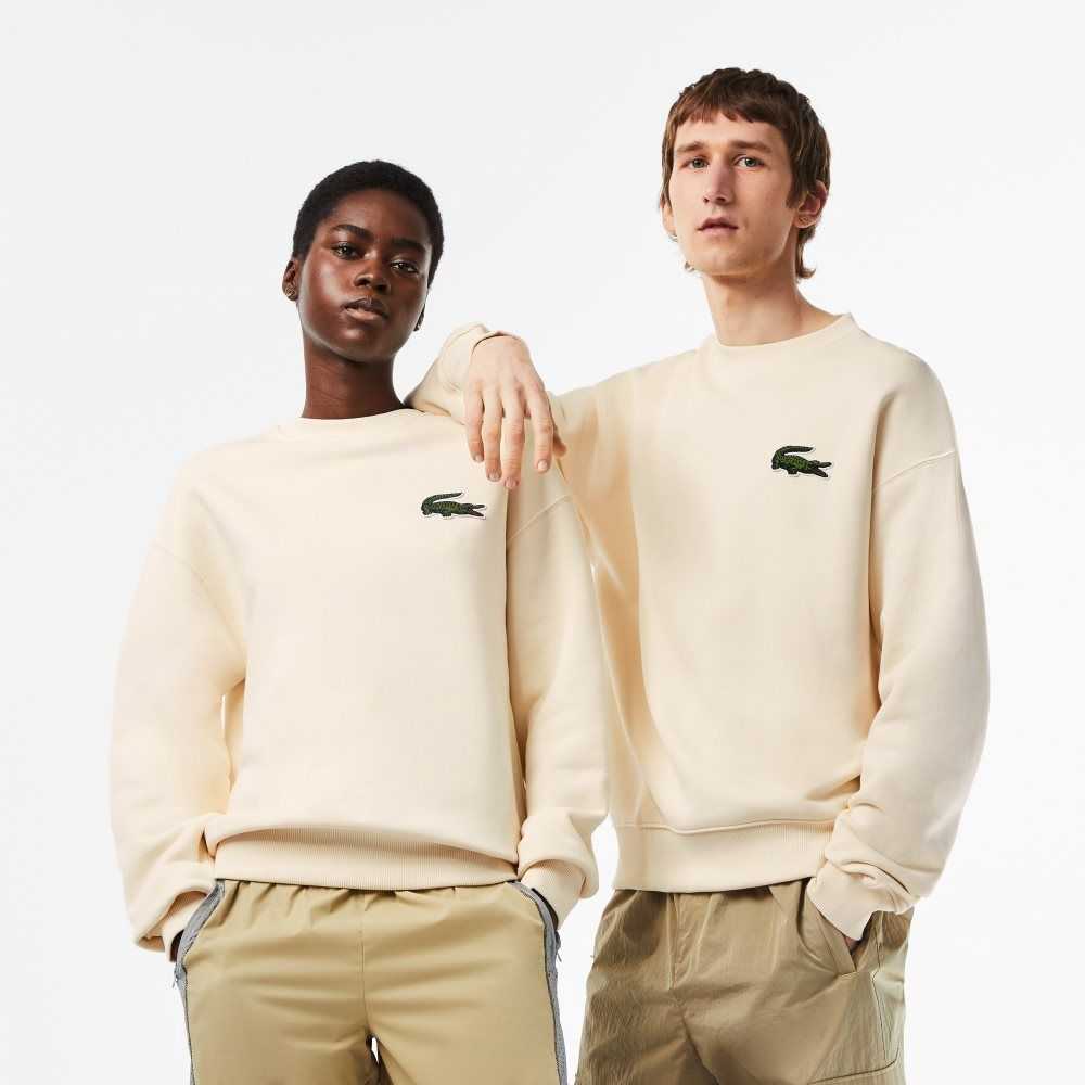 Lacoste Loose Fit Crocodile Badge Vita | HZSXN-1675