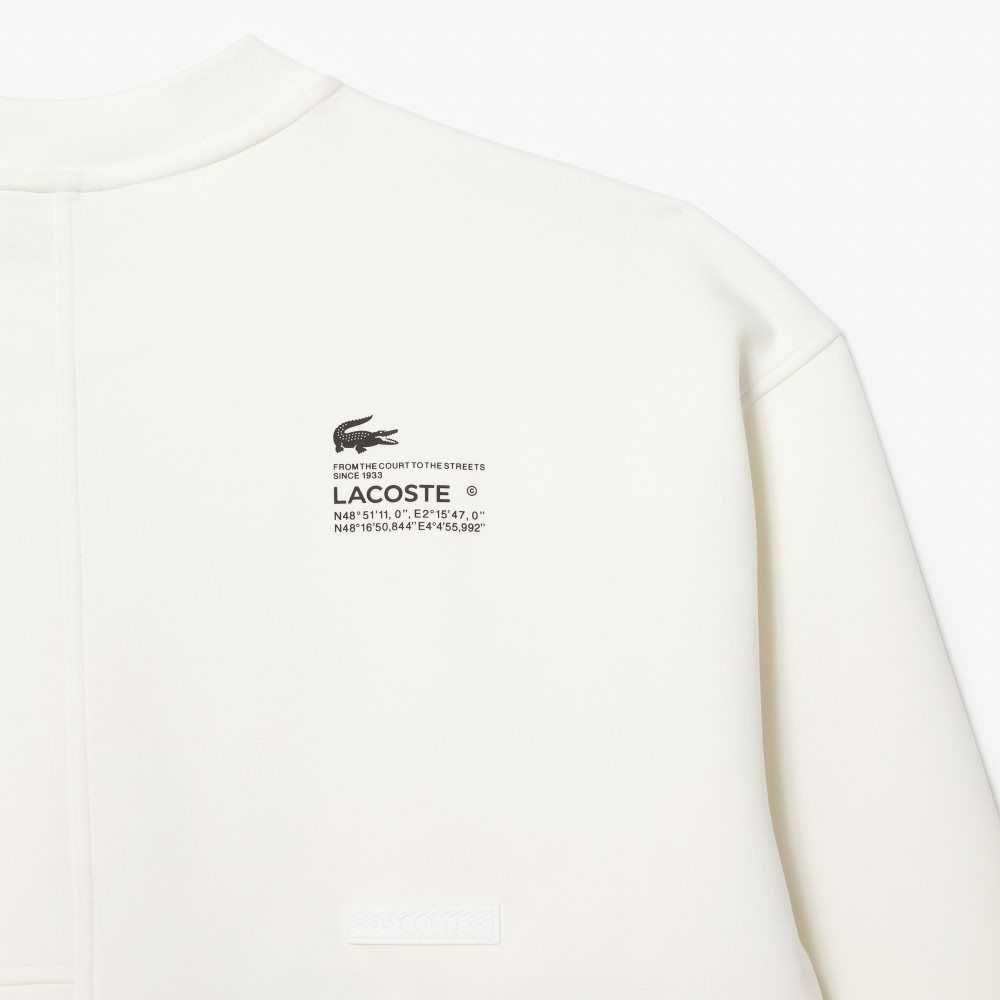 Lacoste Loose Fit Patchwork Effect Vita | XLDHG-4196