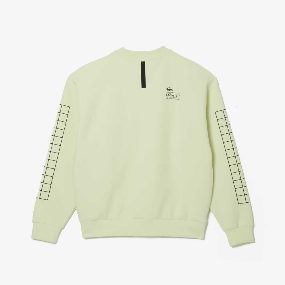 Lacoste Loose Fit Pique Gula | YHKGU-8694