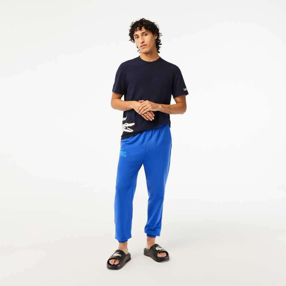 Lacoste Lätta Lounge Pants Blå | WZRCH-2461