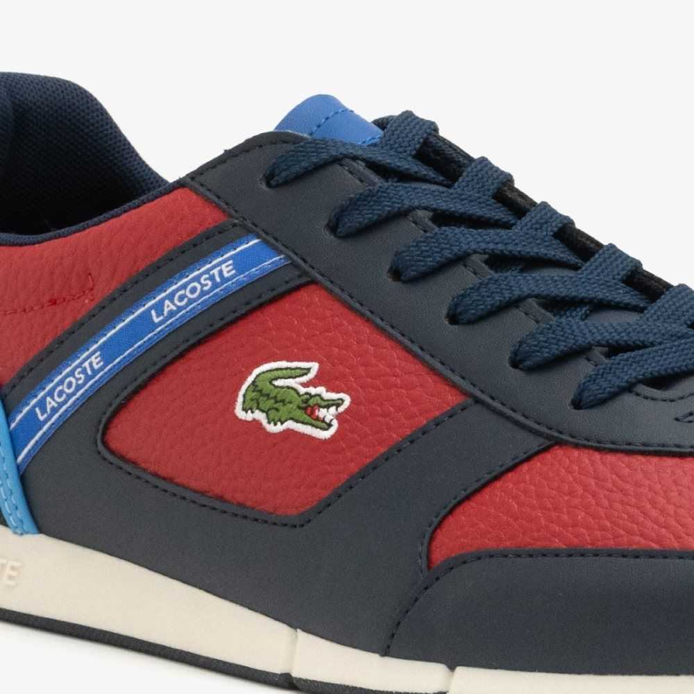 Lacoste Menerva Sport Blå Röda | LTJFU-7318