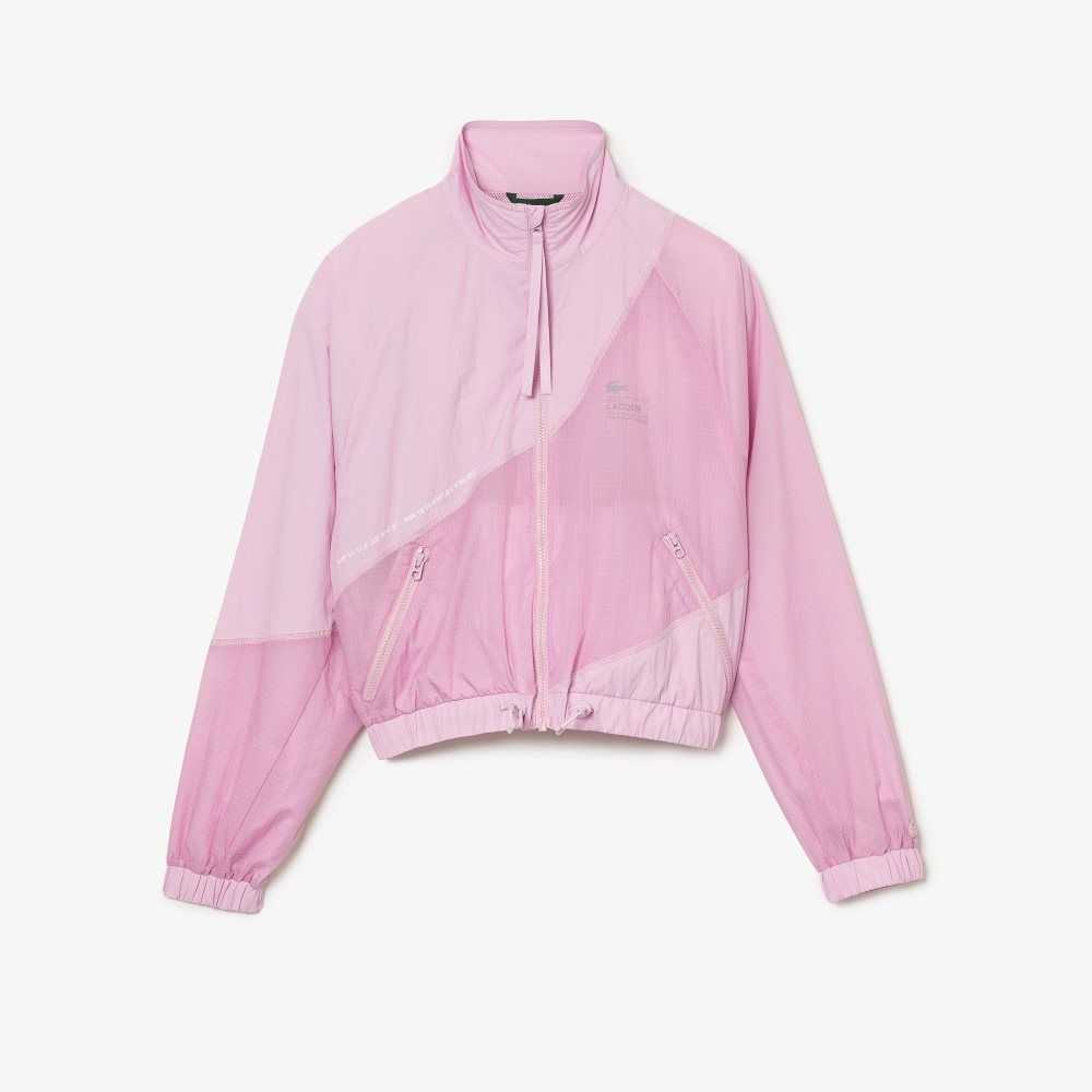 Lacoste Mesh Fodrade Nylon Rosa | FYQEG-0714