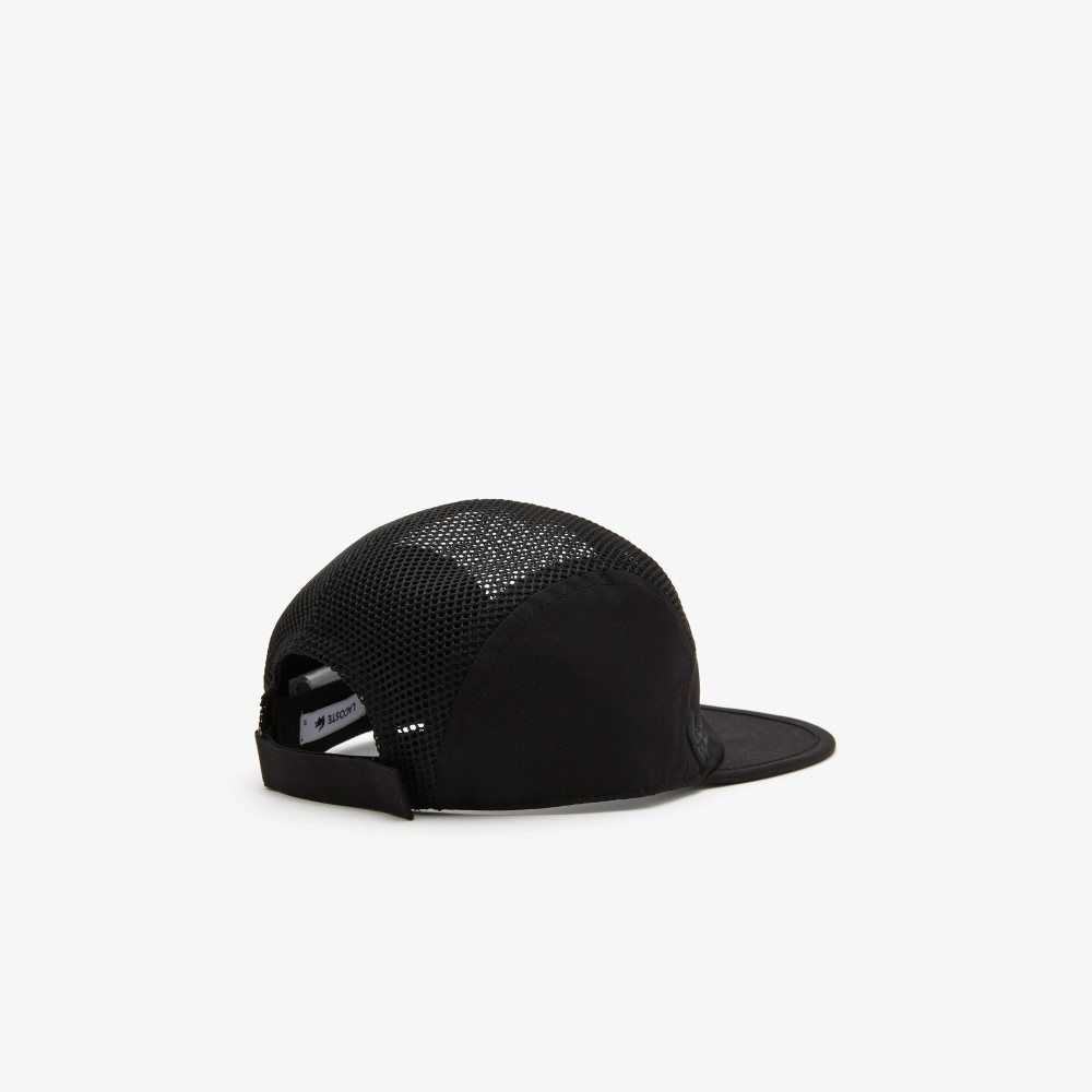 Lacoste Mesh Panel Soft Visor Svarta | DNTRK-1634