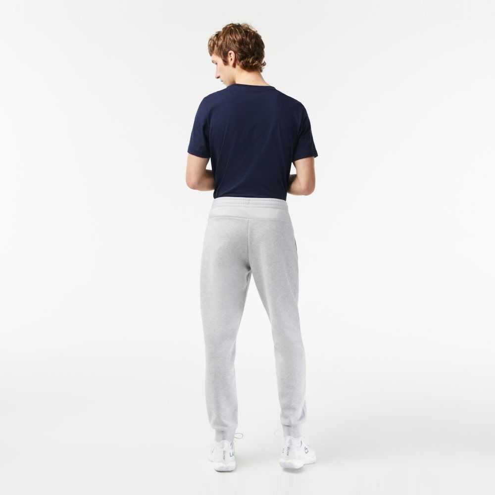 Lacoste Mesh Panels Trackpants Grå Ljusgrå | RWYCI-2503