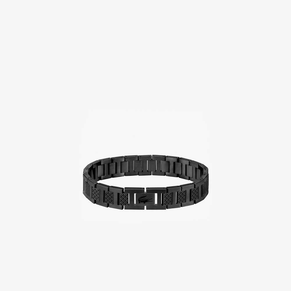 Lacoste Metropole Bracelet Svarta Grå | TSZUV-1430