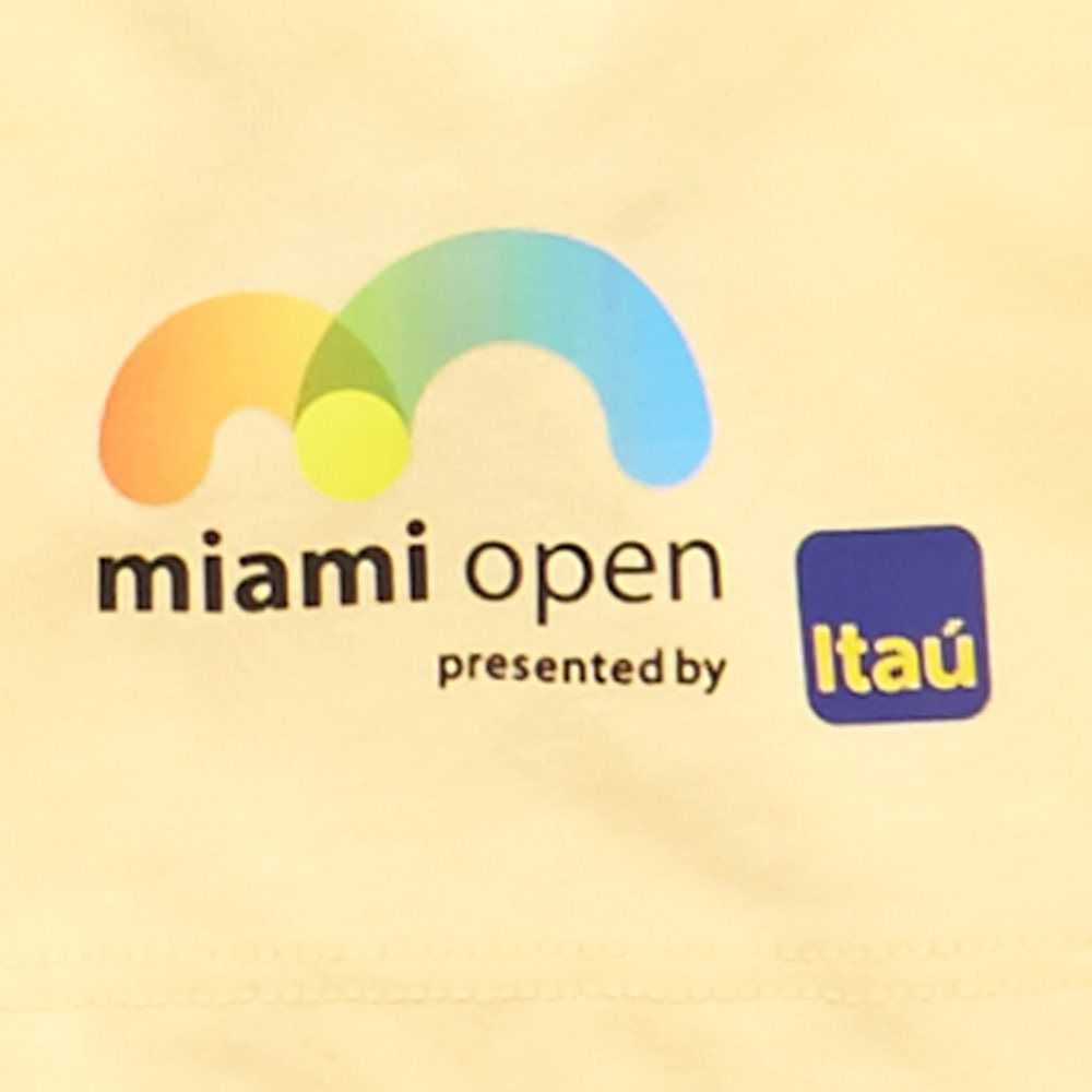 Lacoste Miami Open Miami Tryck T-shirt Gula | WMKRD-4058