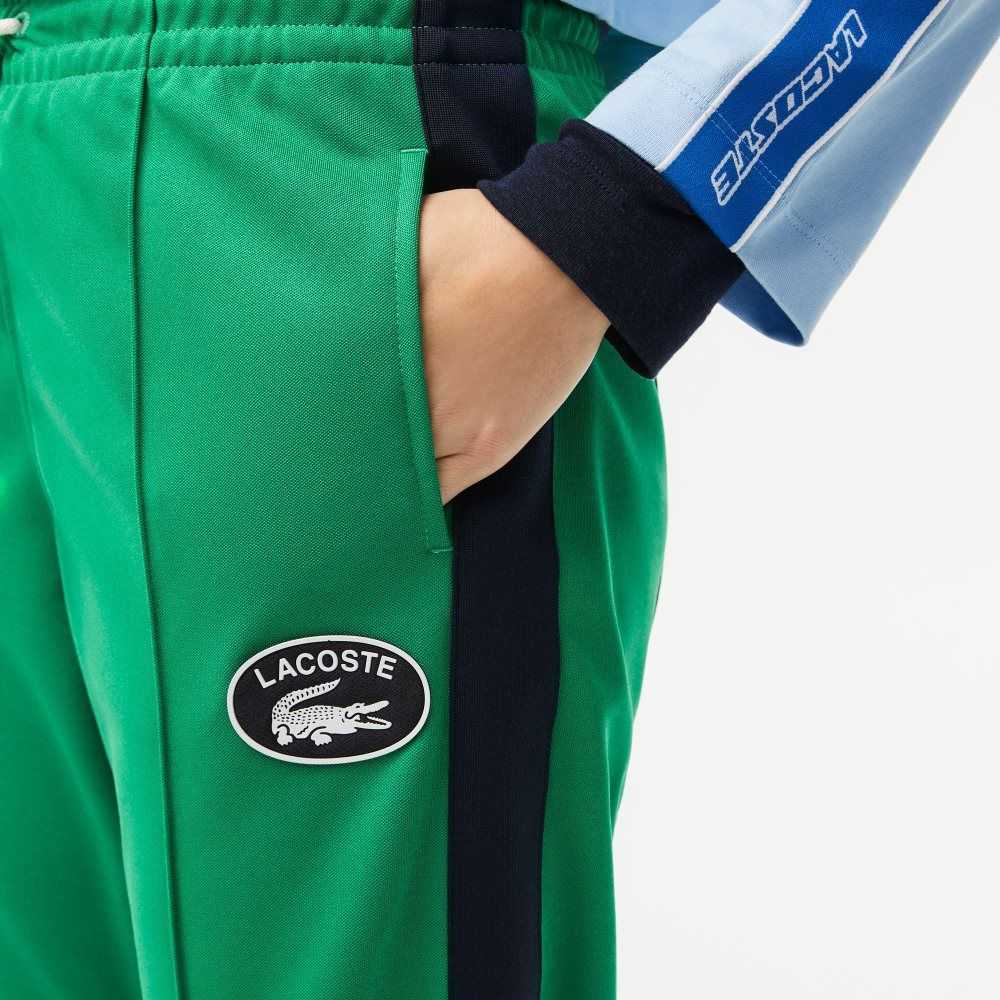 Lacoste Mini Pique Trackpants Gröna | IOWGF-9170