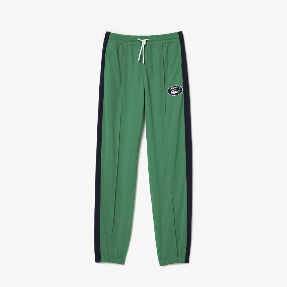 Lacoste Mini Pique Trackpants Gröna | IOWGF-9170