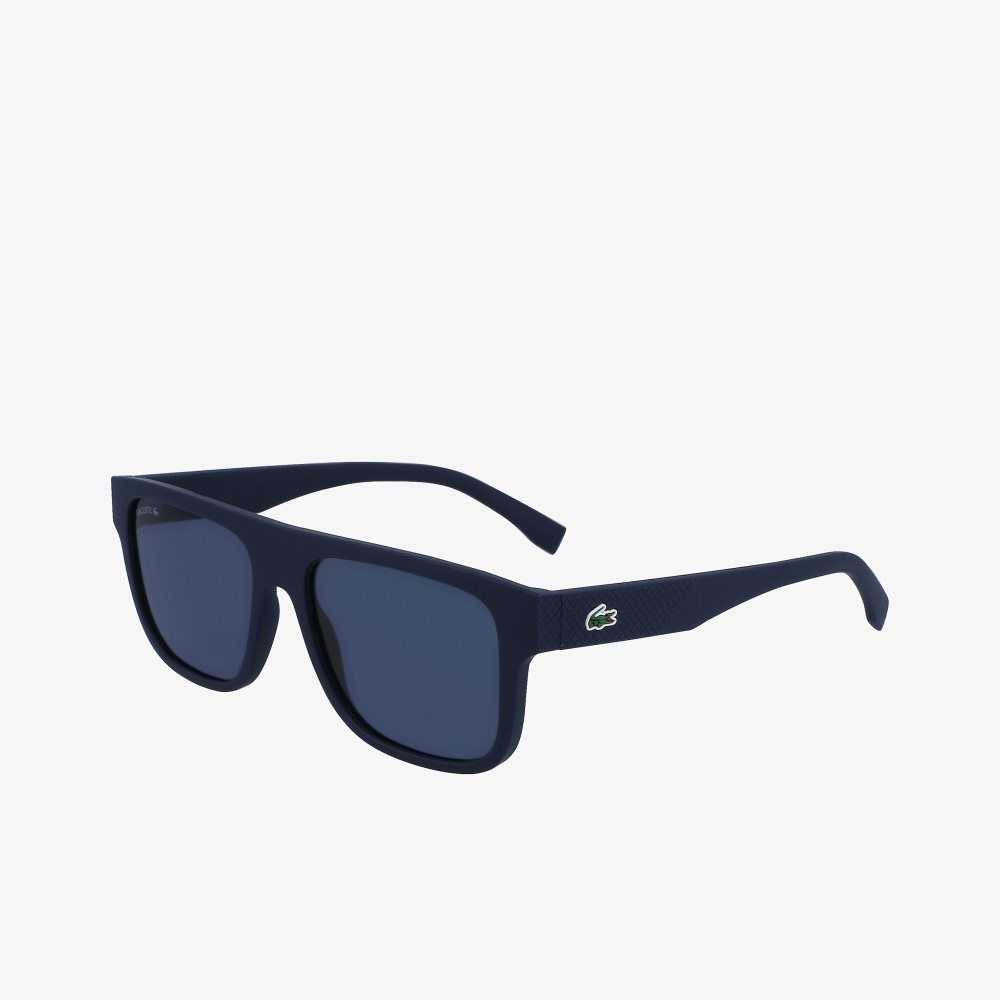 Lacoste Modified Rectangle Plant Based Resin L.12.12 Blå | XYQCA-0394