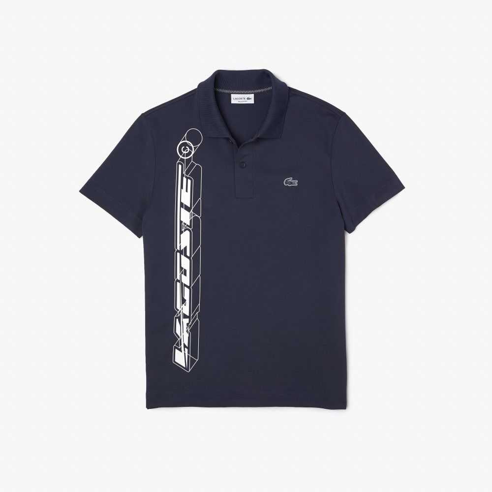 Lacoste Movement Signature 3D Blå | HFXLU-6582