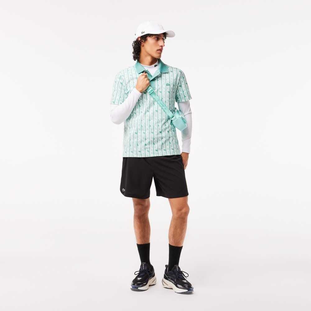 Lacoste Movement Two-Tone Printed Gröna Ljusgröna | SFEPA-8561