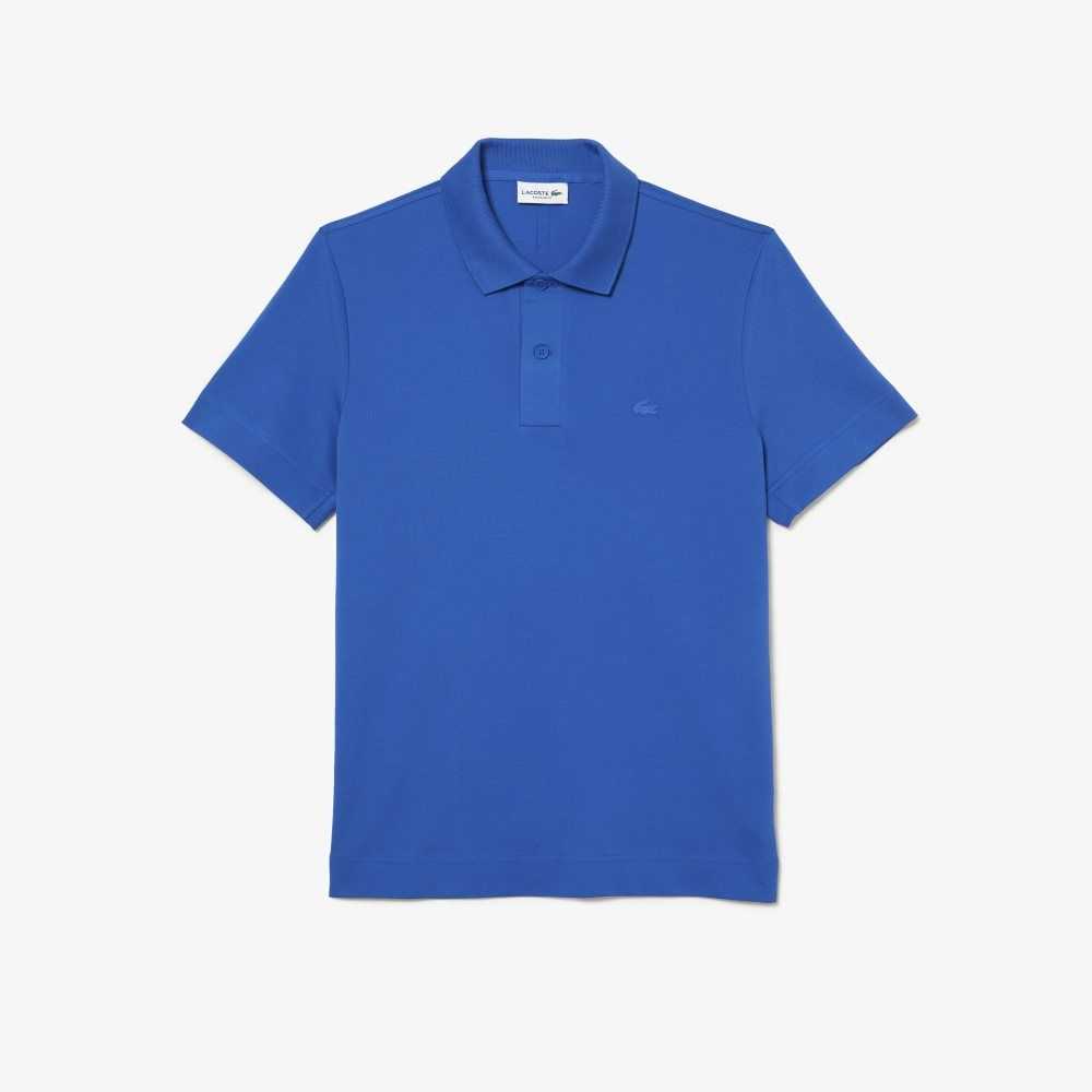 Lacoste Movement Ultra Light Pique Blå | QVILC-7956