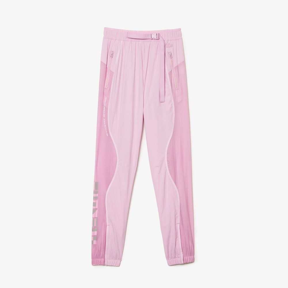 Lacoste Nautical Print Trackpants Rosa | BAFHX-6271