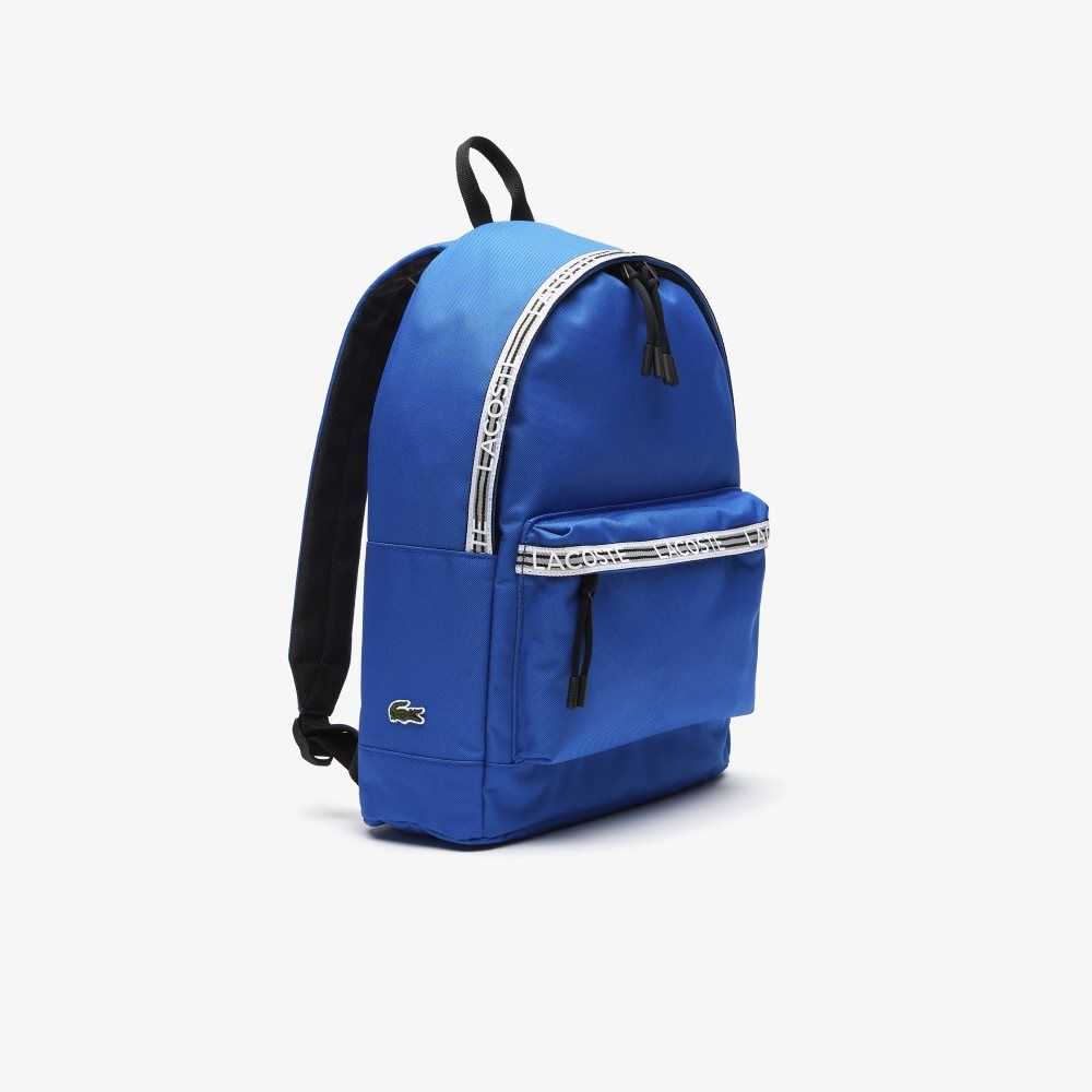 Lacoste Neocroc Backpack with Zipped Logo Straps Olika Färger | IQZHO-7025