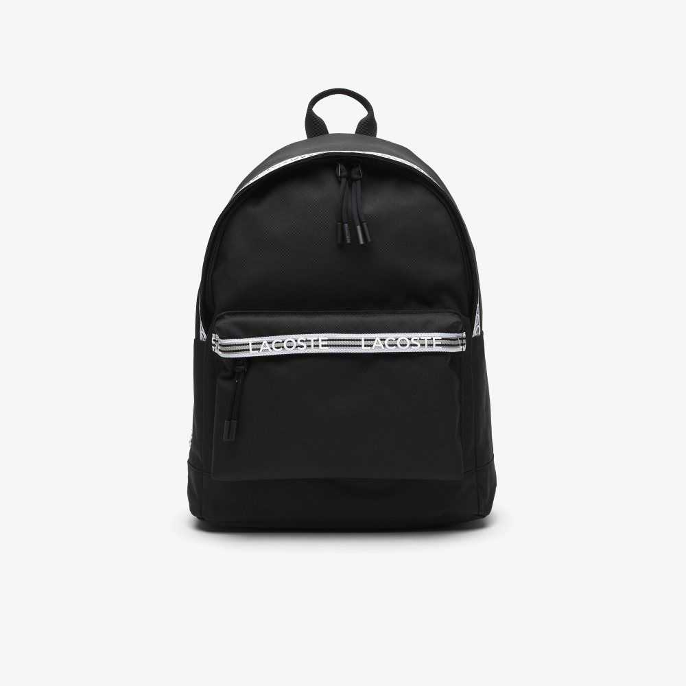 Lacoste Neocroc Backpack with Zipped Logo Straps Olika Färger | QHJVR-1508