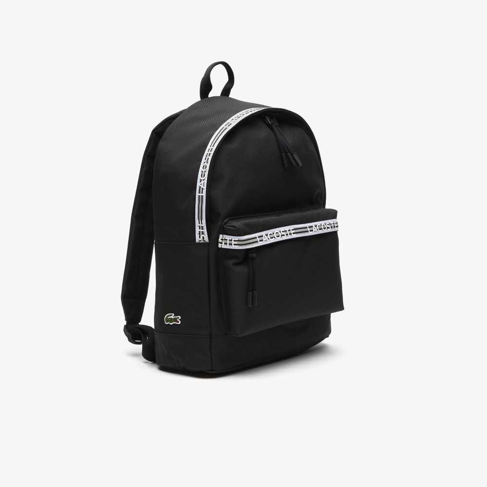 Lacoste Neocroc Backpack with Zipped Logo Straps Olika Färger | QHJVR-1508