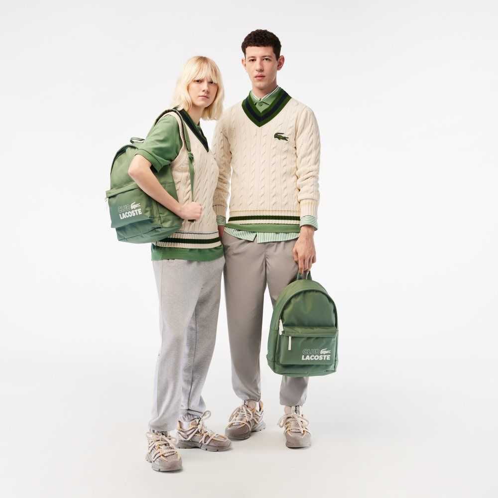 Lacoste Neocroc Contrast Print Backpack Olika Färger | GLDFM-5916