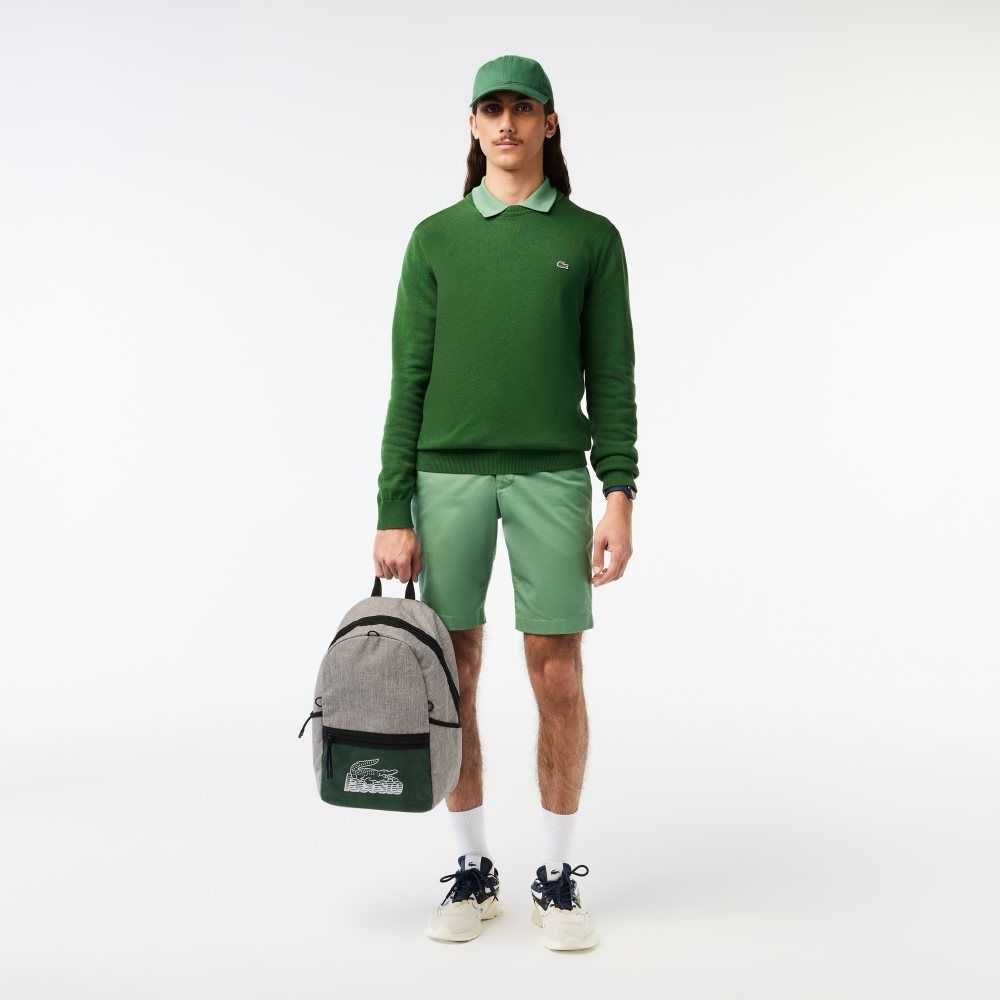 Lacoste Neocroc Contrast Print Backpack Olika Färger | SZXGQ-5170