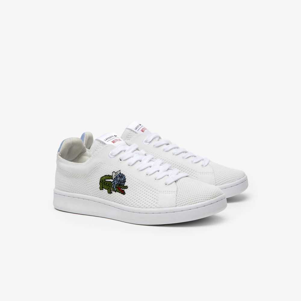 Lacoste Netflix Bridgerton Carnaby Piquee Vita Ljusblå | CILAS-8120