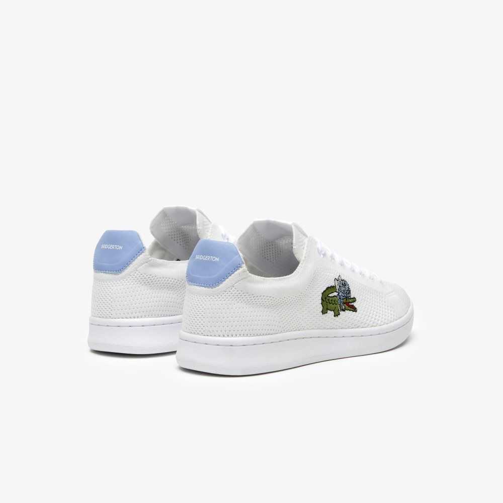 Lacoste Netflix Bridgerton Carnaby Piquee Vita Ljusblå | CILAS-8120