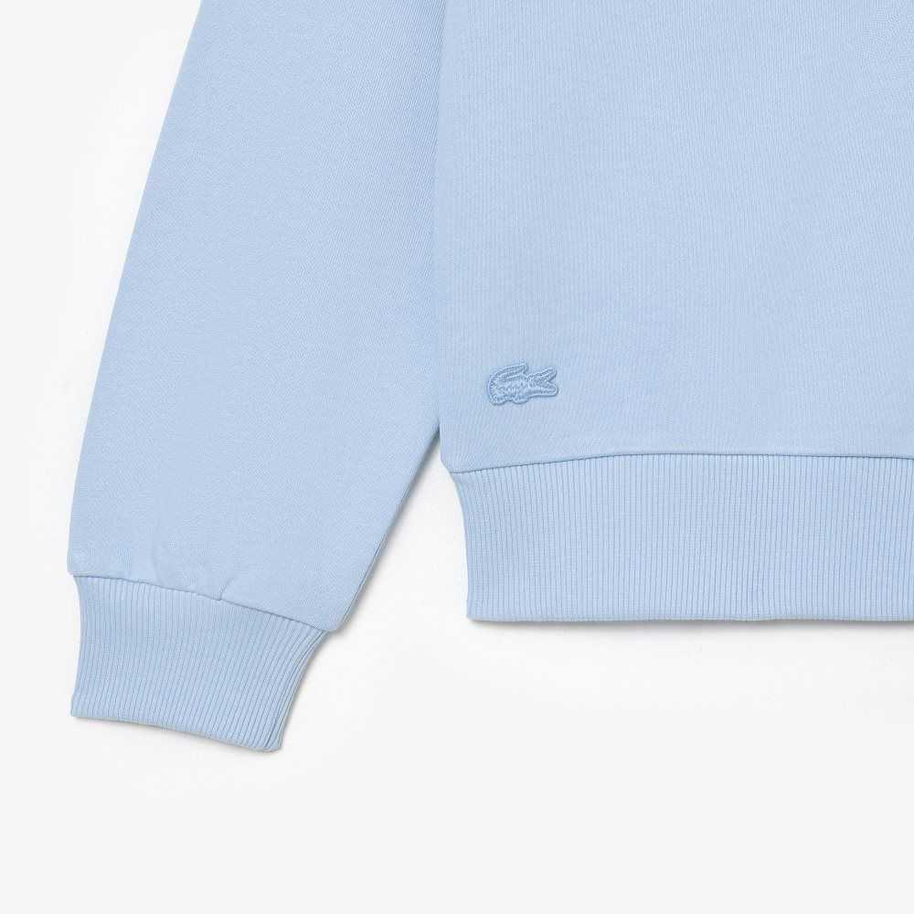 Lacoste Netflix Loose Fit Organic Bomull Fleece Blå | LTVZQ-1706