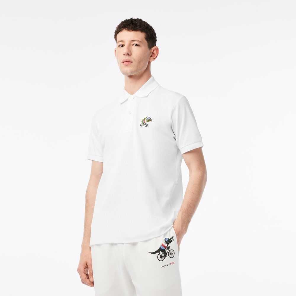 Lacoste Netflix Organic Bomull Olika Färger | NFPSQ-4320