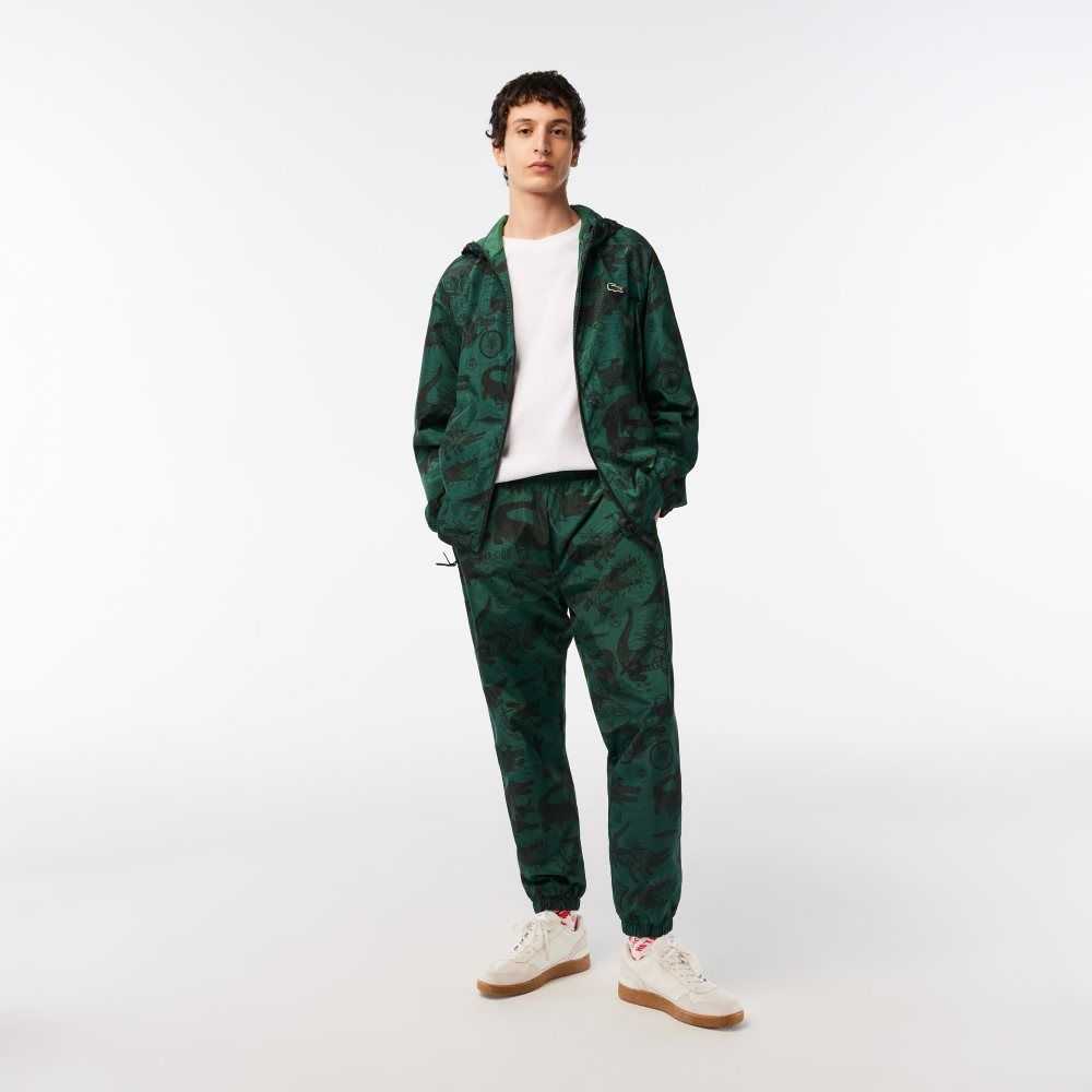 Lacoste Netflix Printed Hooded Olika Färger | JRNPX-2415