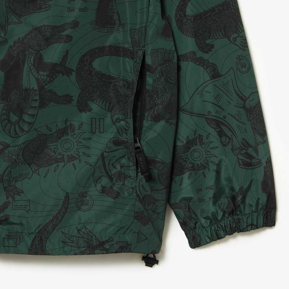 Lacoste Netflix Printed Hooded Olika Färger | JRNPX-2415