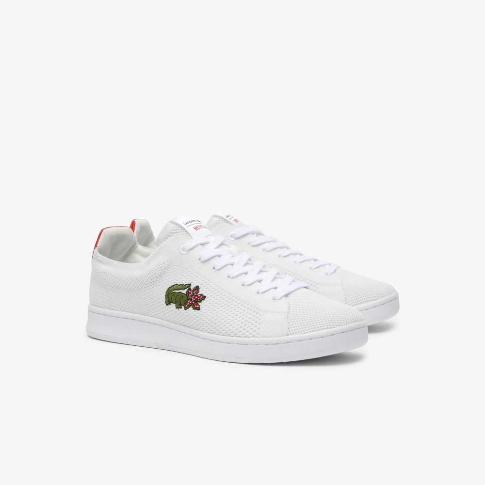 Lacoste Netflix Stranger Things Carnaby Piquee Vita Röda | NEFOU-5809