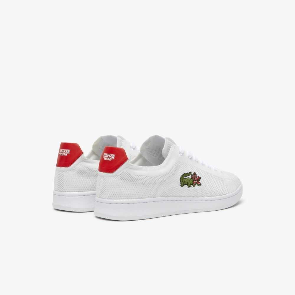 Lacoste Netflix Stranger Things Carnaby Piquee Vita Röda | NEFOU-5809