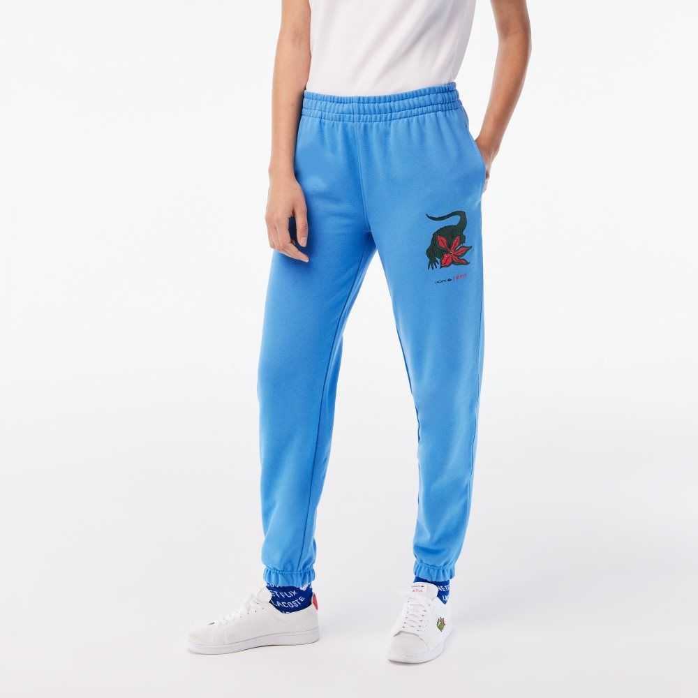 Lacoste Netflix Super Soft Track Blå | FHWOC-4578